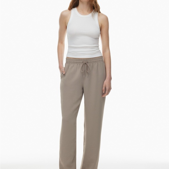Wilfred Thesis Pant - Crepette and Modern Taupe (XXS) - Picture 2 of 7